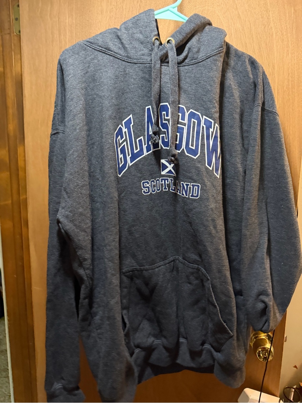 Charcoal Glasgow Scotland Pullover Hoodie
